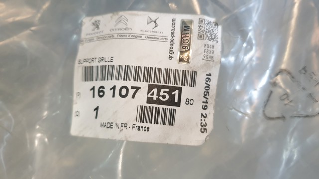 Rejilla delantera Peugeot/Citroen 1610745180 precio, desde 65,85 EUR