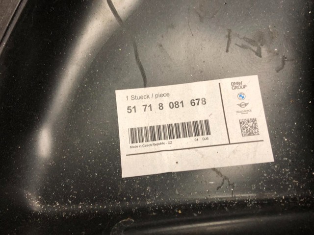  BMW 51718081678
