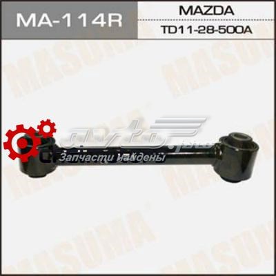 MA114R Masuma Barra transversal, suspensión de ruedas, eje trasero