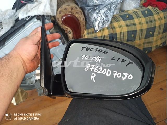 87620D7050 Hyundai/Kia espejo retrovisor derecho