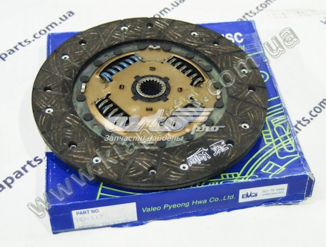 HD117 VALEO Disco de embrague