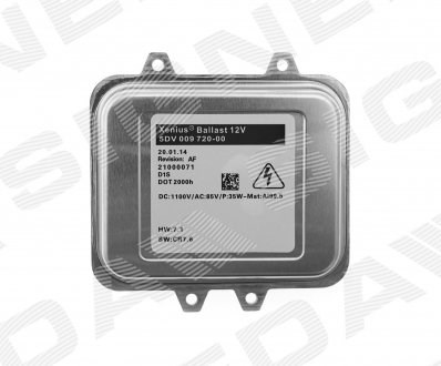 XB102 Signeda Centralita, faros xenon