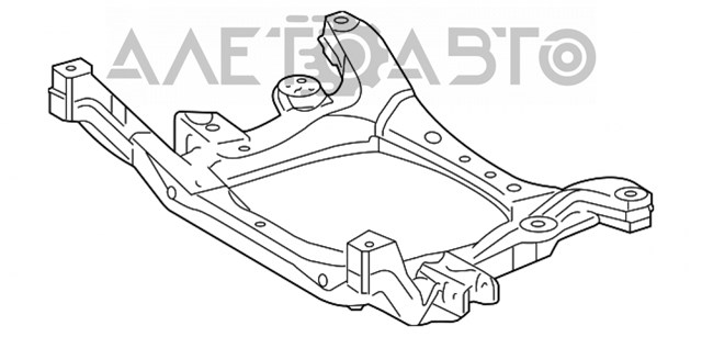 5110030670 Toyota subchasis delantero soporte motor