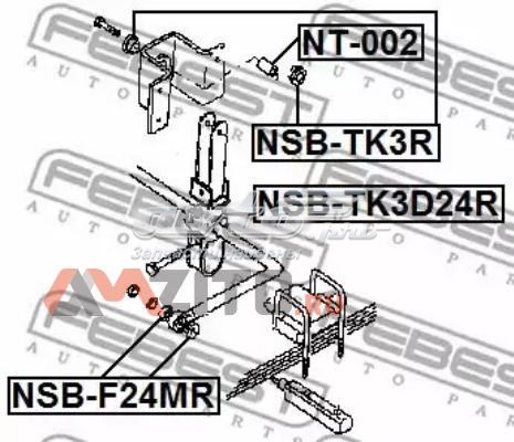 NSB-F24MR Febest casquillo de barra estabilizadora trasera