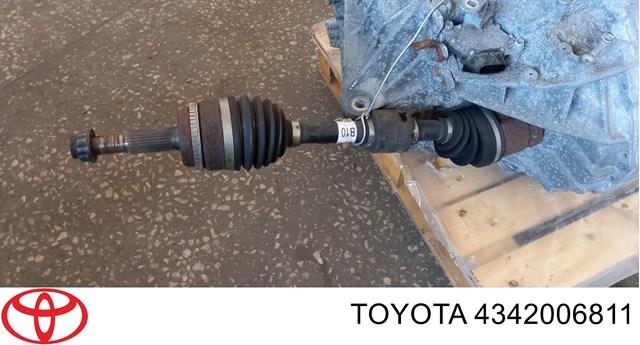 4342006811 Toyota árbol de transmisión delantero izquierdo