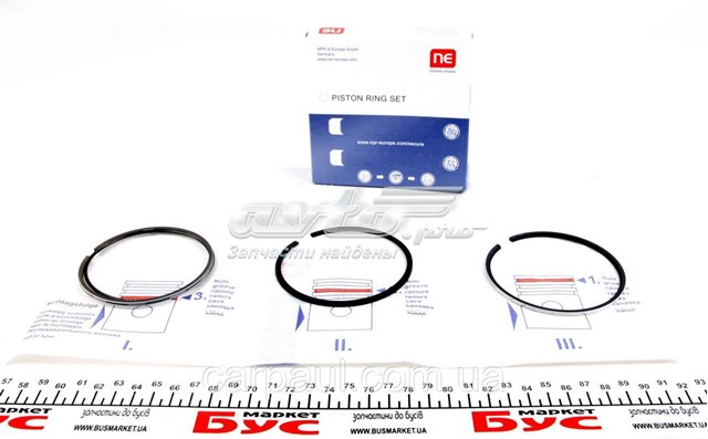 120 050 0008 00 NE/NPR juego de aros de pistón para 1 cilindro, std