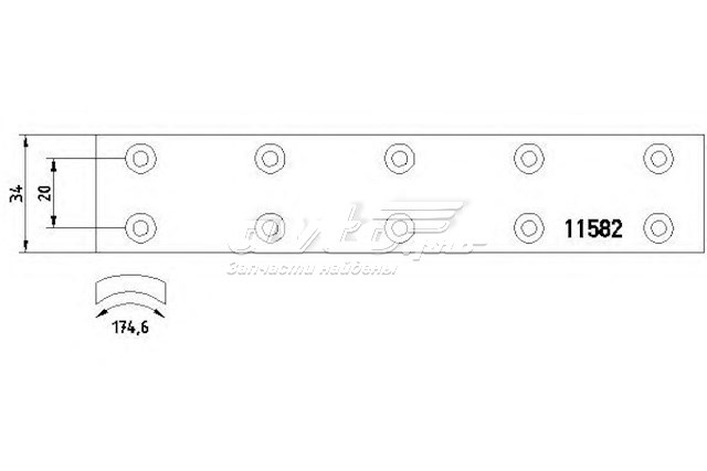 Comprar J1001 HELLA-PAGID Zapatas de freno