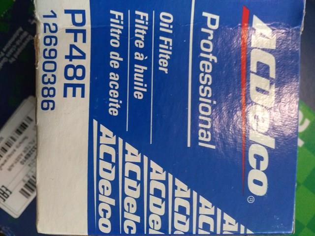 Filtro de aceite PF48E AC Delco