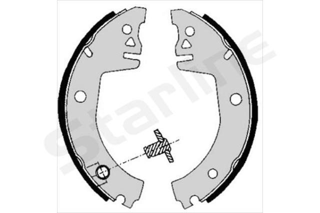 Zapatas de freno BC05780 Starline