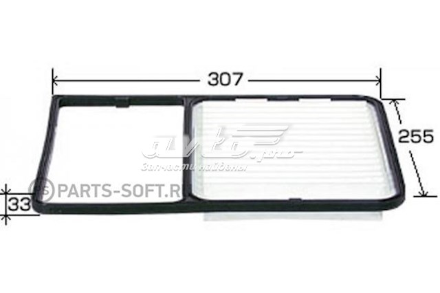 Filtro aire JS Asakashi A1016