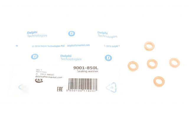 Arandela de asiento del inyector Delphi 9001850L