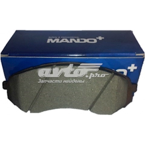 Pastillas de freno delanteras de disco MANDO MPK32