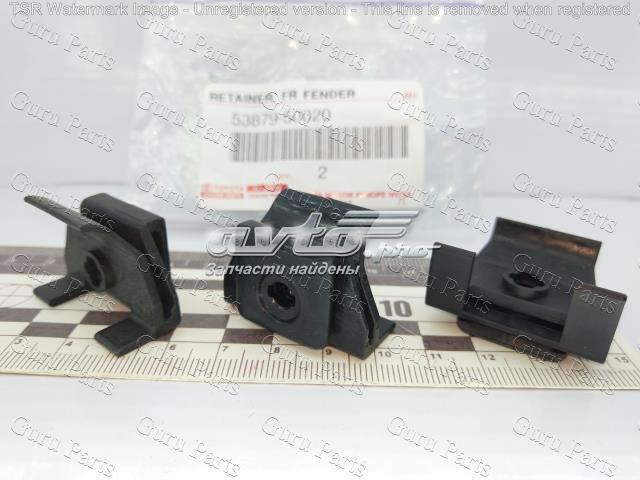 5387950020 Toyota clips de fijación de pasaruedas de aleta delantera