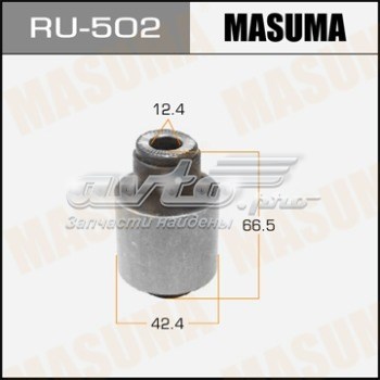 Buje del brazo inferior trasero Masuma RU502 precio, desde 8,30 EUR