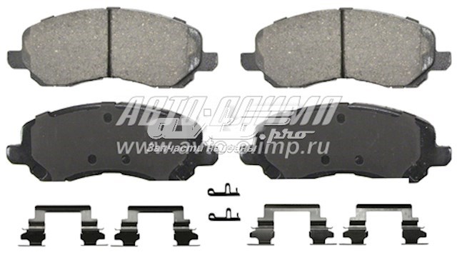 ZD866 Wagner Pastillas delanteras