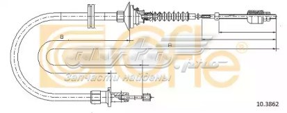 10.3862 Cofle cable de embrague