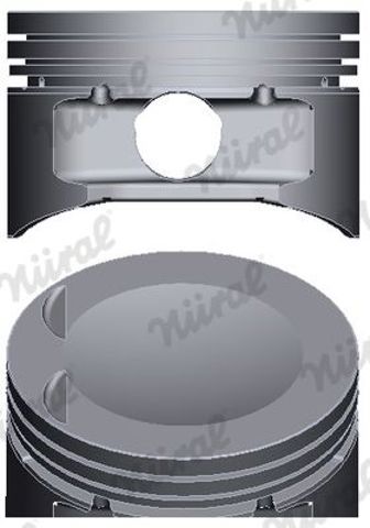 Pistón completo para 1 cilindro, STD Nural 8743850000