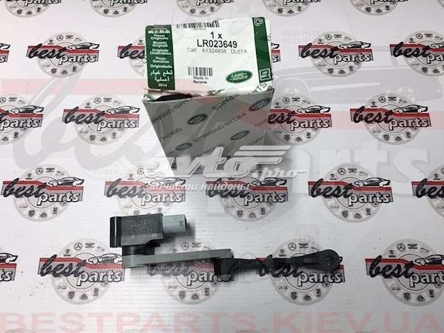 LR023649 Land Rover sensor, nivel de suspensión neumática, delantero