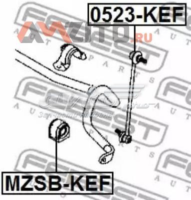 MZSB-KEF Febest casquillo de barra estabilizadora delantera