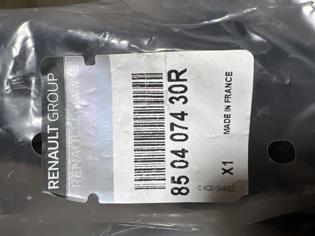 850407430R Renault (RVI) Kit de soportes/fijaciones del parachoques trasero