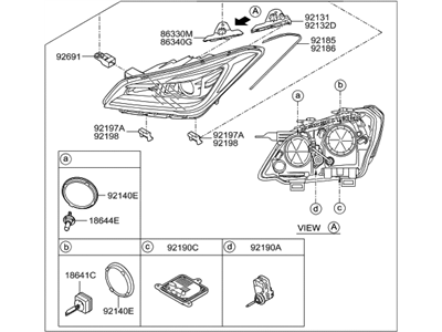 92101B1150 Hyundai/Kia