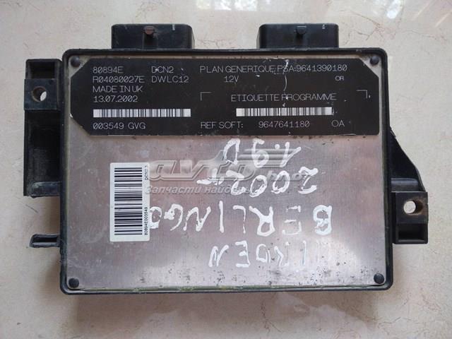 9641390180 Peugeot/Citroen Centralina Del Motor