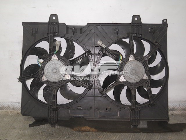 21481JM00A Hyundai/Kia difusor de radiador, ventilador de refrigeración, condensador del aire acondicionado, completo con motor y rodete