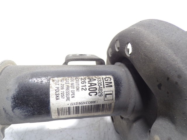 Amortiguador delantero izquierdo 13474017 Opel