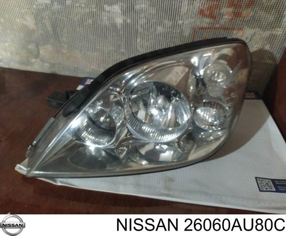 26060AU80C Nissan faro izquierdo