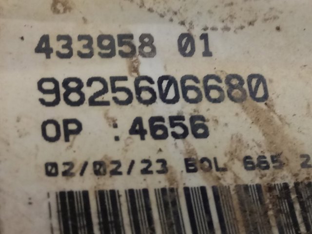 Comprar 9806779580 Peugeot/Citroen Protector del disco de freno delantero izquierdo