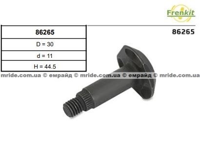86265 Frenkit Kit de reparación de frenos trasero