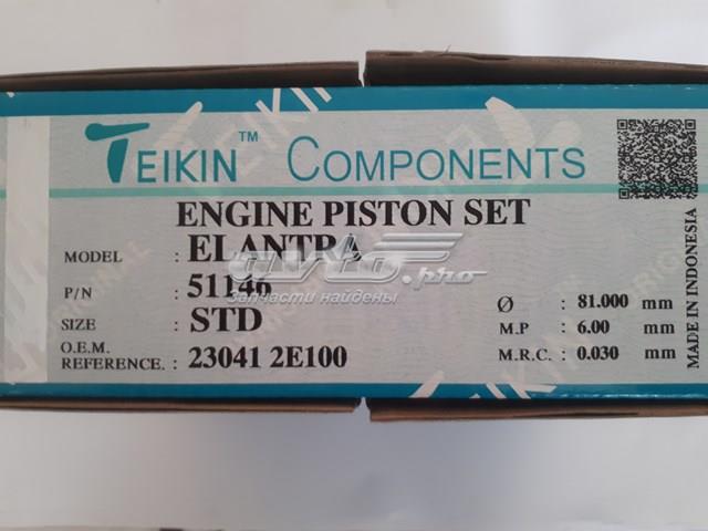 Juego De Piston Para Motor, STD Hyundai Elantra (MD)