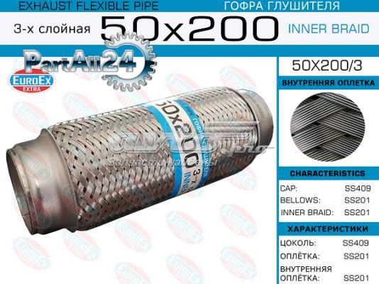 50X2003 Euroex Tubo ondulado de escape