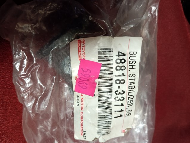 Buje de barra estabilizadora trasera Toyota 4881833111 precio, desde 8,53 EUR