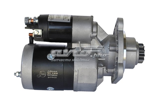 Motor de arranque 123708033 Jubana