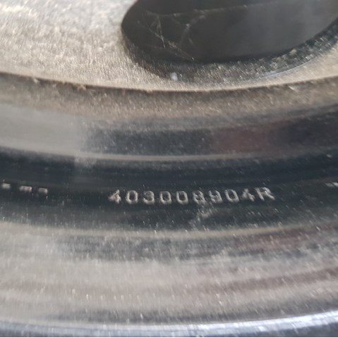 Ruedas De Acero (Estampado) Renault (RVI) 403008904R