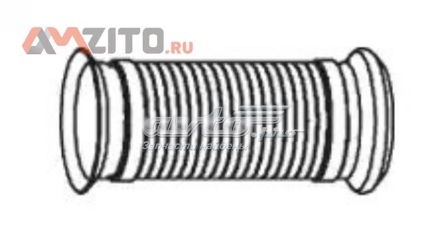 Tubo de admisión del silenciador de escape delantero Dinex 82271 precio, desde 97,24 EUR