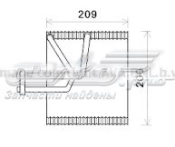 96804689 General Motors evaporador, aire acondicionado