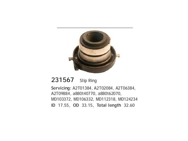 Colector de rotor de generador Cargo 231567 precio, desde 3,46 EUR
