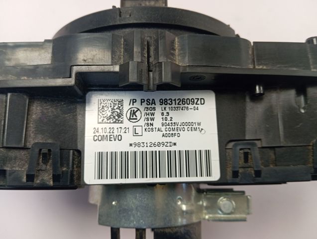 Comprar 98312609ZD Peugeot/Citroen Conmutador derecho de la columna de dirección