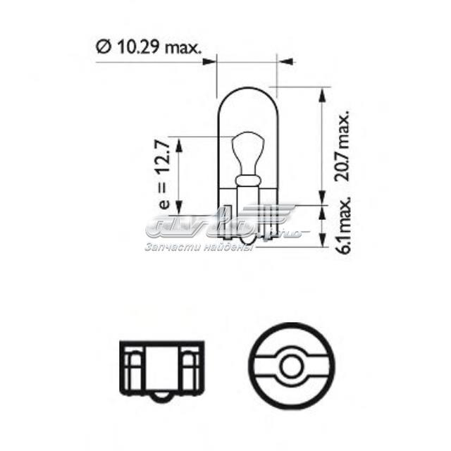 Bombilla PHILIPS 13961CP