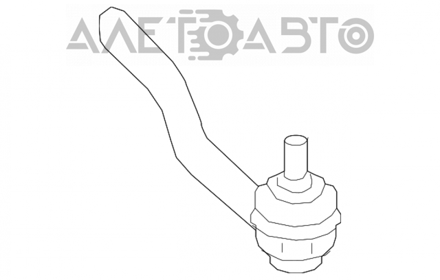 Comprar D86405NA0A Nissan/Infiniti Rótula barra de acoplamiento exterior