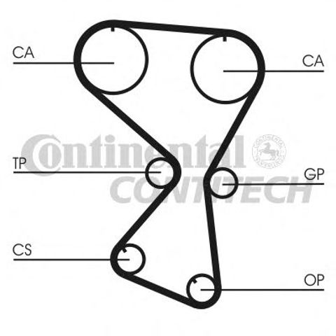 Comprar CT1075 Continental/Siemens Correa distribución