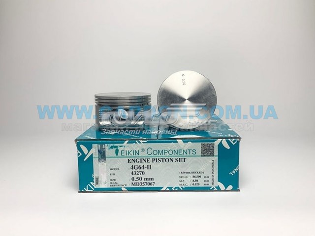 Juego De Piston Para Motor, 2da reparación (+ 0,50) Mitsubishi Galant (EA)