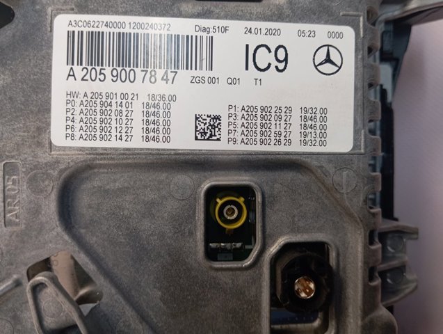 A2059007847 Mercedes Tablero de instrumentos