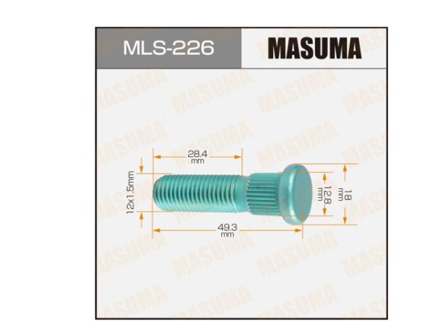 Perno de cubo MLS226 Masuma