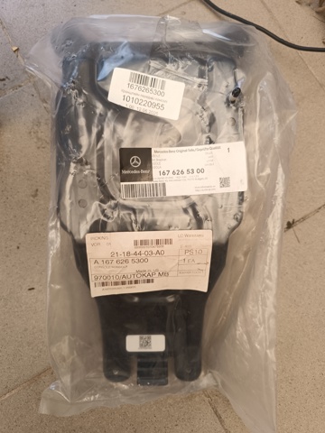 Comprar A1676265300 Mercedes Soporte vertical del radiador (panel de montaje de faros)