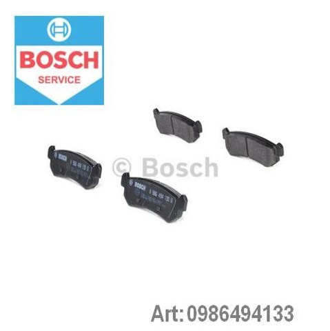986494133 Bosch pastillas de freno traseras