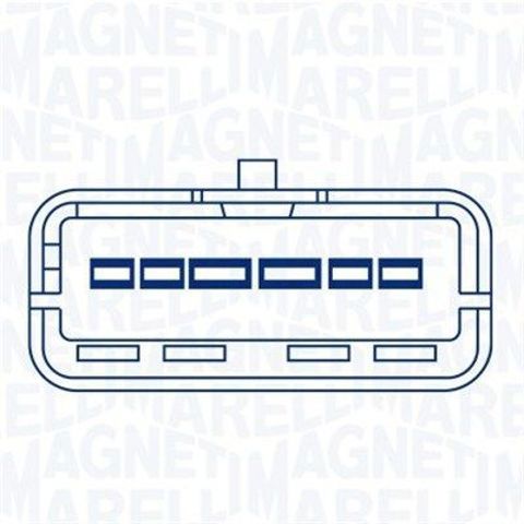 AC1773 Magneti Marelli Motor elevalunas, puerta delantera izquierda