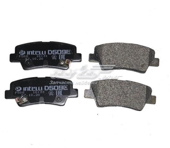 Pastillas de freno traseras de disco DAFMI D509E